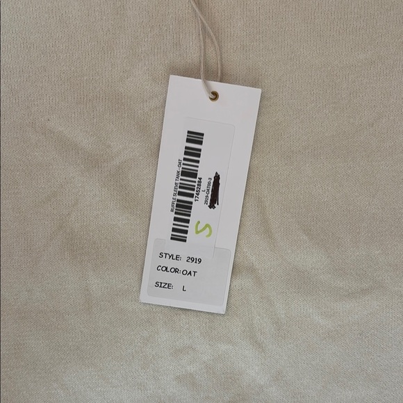 J. Society Women's Size Large Cream 100% Cotton Ruffle Tank NWT - Picture 4 of 13